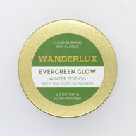 Wanderlux Winter Edition - Evergreen Glow - 6.5 Ounce Soy Candle