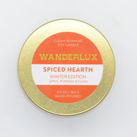 Wanderlux Winter Edition - Spiced Hearth - 6.5 Ounce Soy Candle