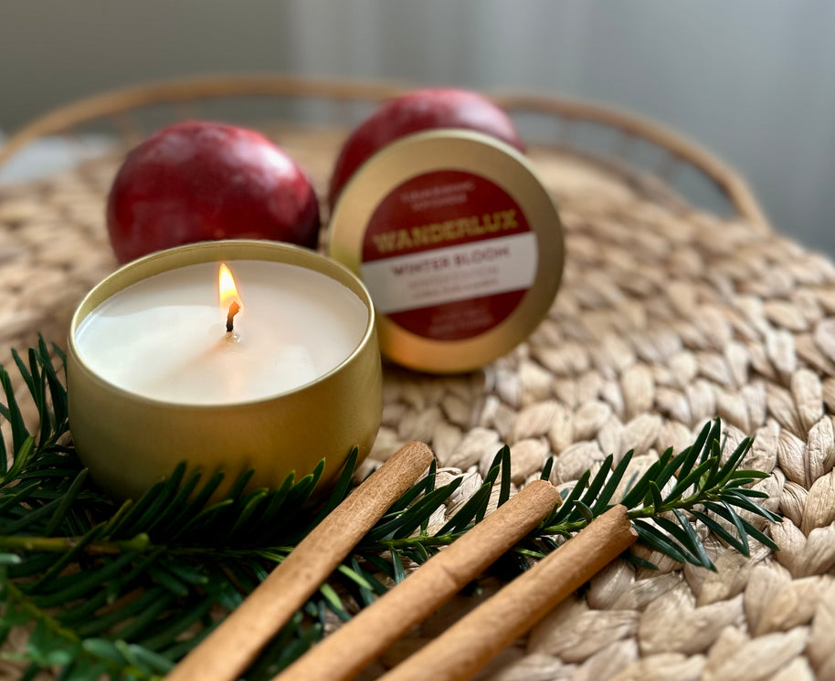 Wanderlux Winter Edition - Winter Bloom - 6.5 Ounce Soy Candle