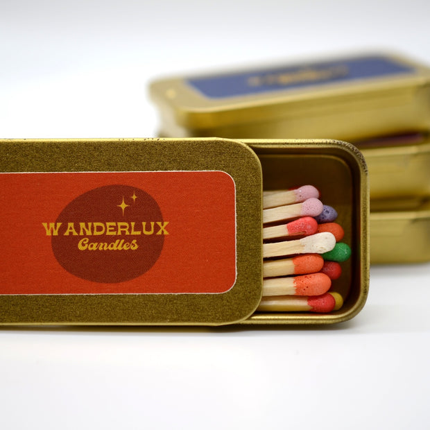 Wanderlux Match Tins - Dawn Orange